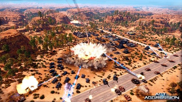 Act of Aggression wybuch