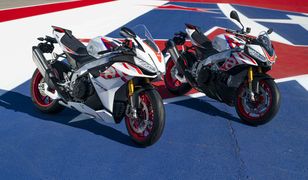 Aprilia RSV4 Factory i Tuono V4 Factory w specjalnej wersji Speed White