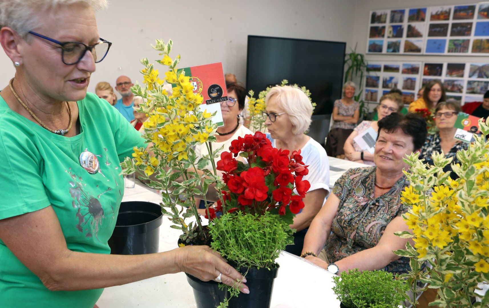 Warsztaty florystyczne GTK w Grudziądzu