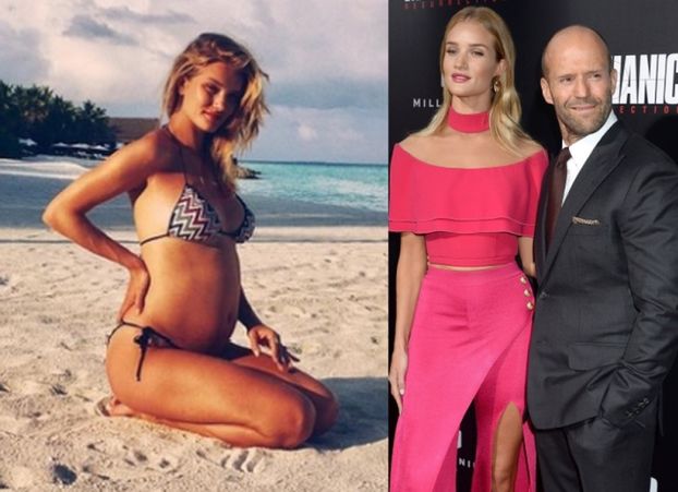 Rosie Huntington-Whiteley i Jason Statham będą mieli dziecko! (FOTO) 