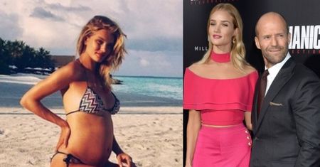 Rosie Huntington-Whiteley i Jason Statham będą mieli dziecko! (FOTO)