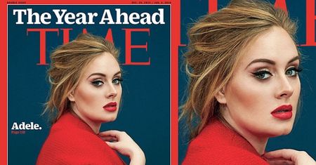 Elegancka Adele na okładce "Time Magazine" (FOTO)
