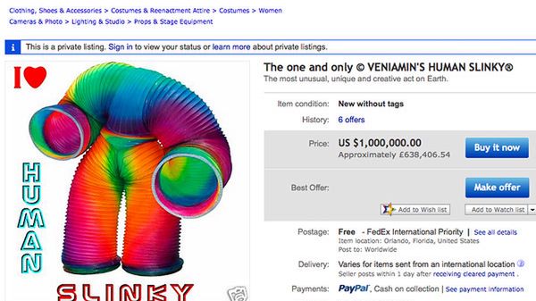 Jedyny kostium sprężynki wystawiony na sprzedaż [wideo] 1