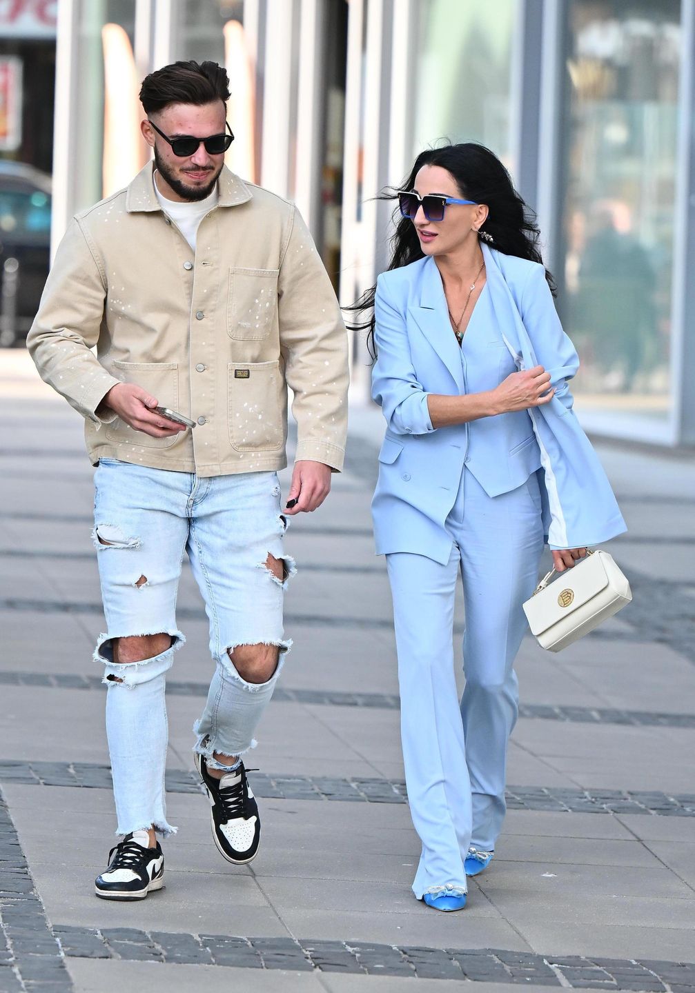 Justyna Steczkowska z synem, Leonem Myszkowskim