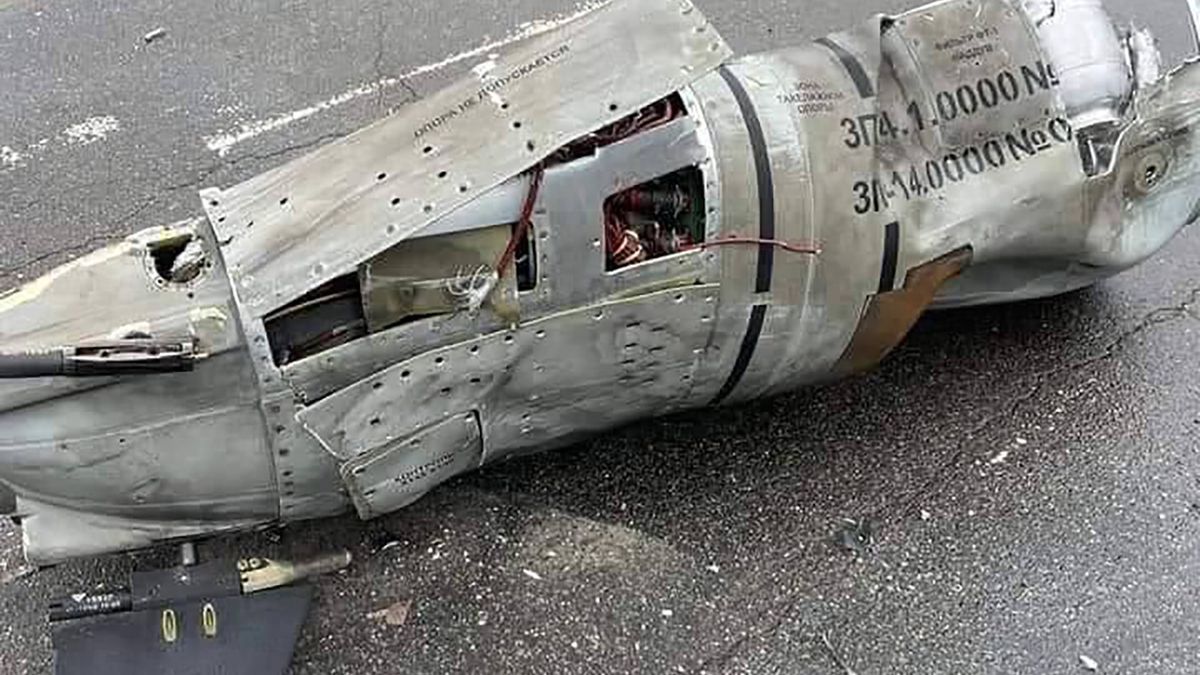 Ukraińcy zestrzelili nad Kijowem rosyjski pocisk manewrujący