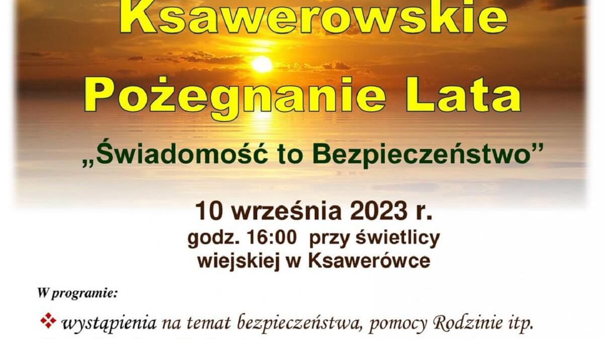 Ksawerowskie Pożegnanie Lata 2023