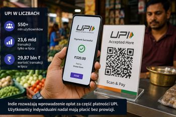 Koniec darmowych płatności w Indiach? UPI może zacząć kosztować. To może zmienić codzienne zakupy milionów ludzi
