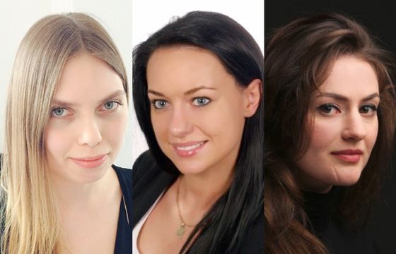 Barbara Szejnwald, Sylwia Szymczuk i Dorota Chacińska w hyperCrew