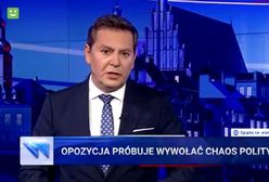 "Wiadomości" TVP znów atakują TVN. Pokazały "paski grozy"