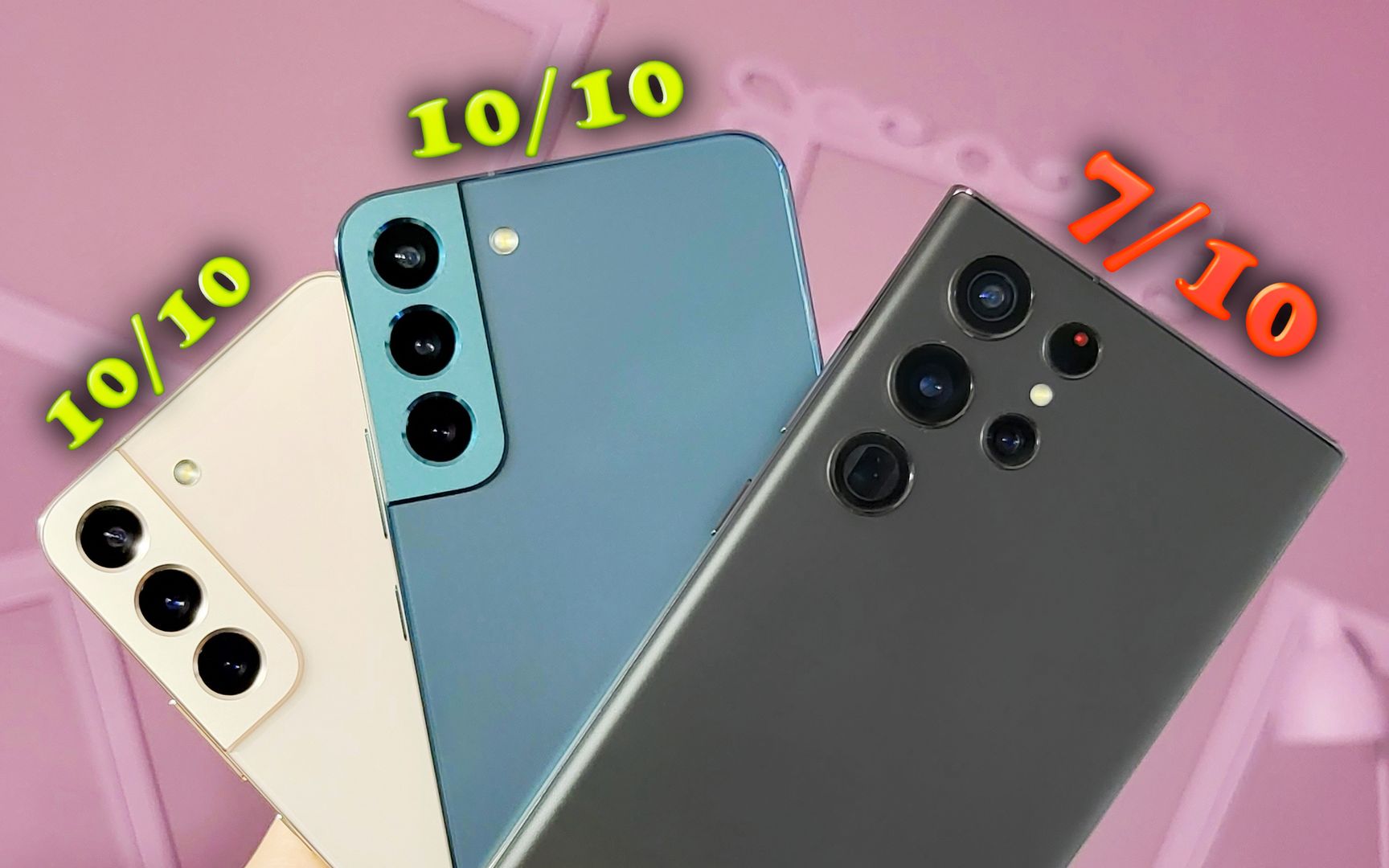 Dlaczego Samsung Galaxy S22 i S22+ wyglądają lepiej niż S22 Ultra? 1