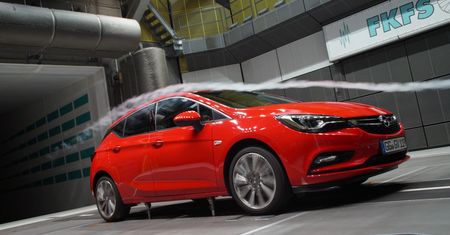 Nowy Opel Astra z rekordowo niskim współczynnikiem oporu powietrza