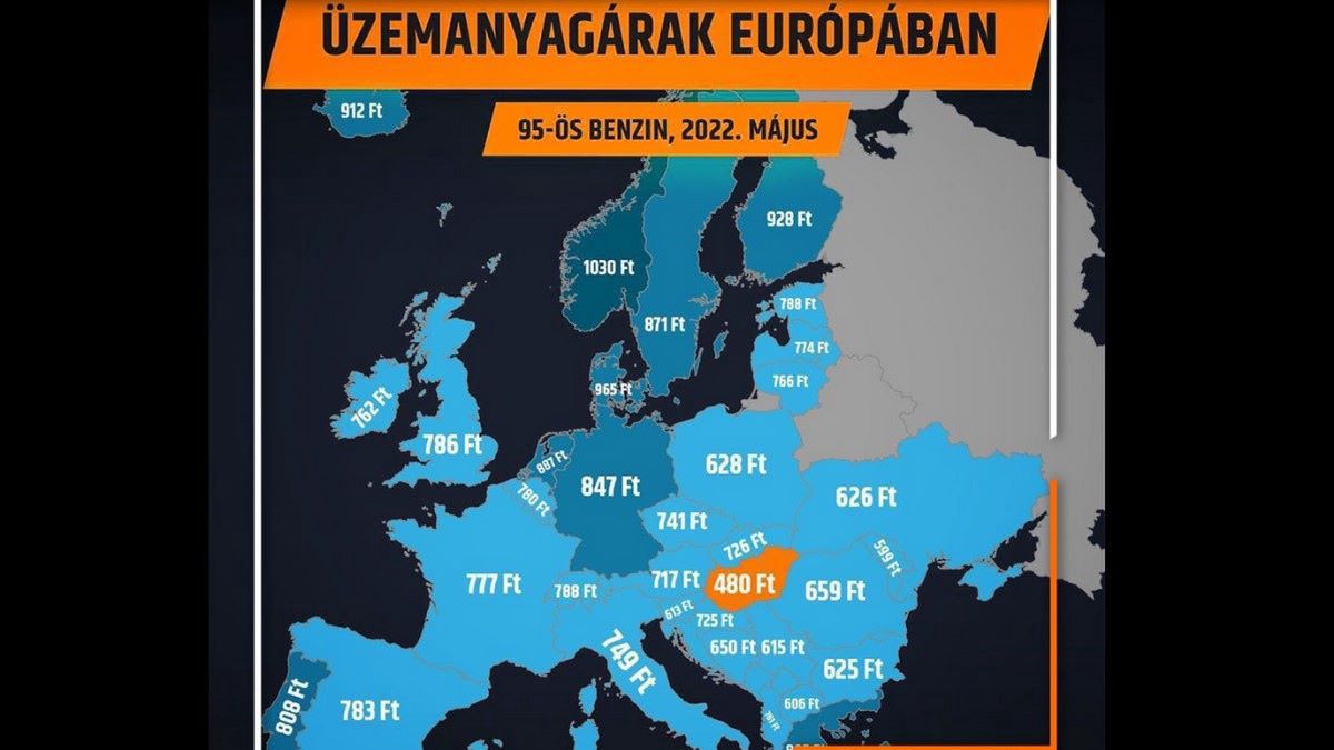 Duma Węgrów: może i cała Europa pokazuje nas palcami, ale paliwo mamy za to najtańsze. 