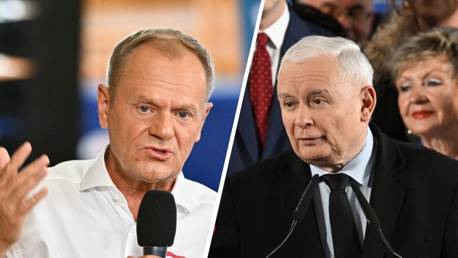 Donald Tusk i Jarosław Kaczyński