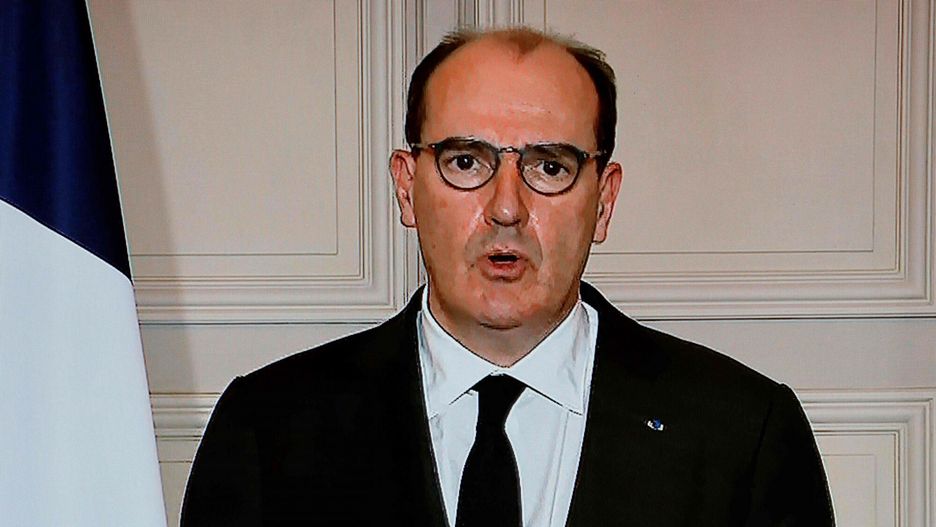 Francja. Jest decyzja premiera ws. granic. Na zdjęciu Jean Castex