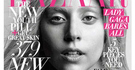Lady Gaga z "NAGĄ TWARZĄ"!