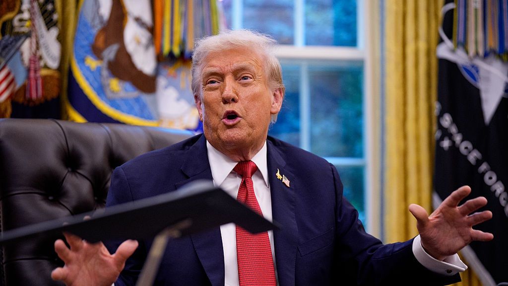 President Trump Signs Executive Order In The Oval Office
WASHINGTON, DC - SEPTEMBER 25: U.S. President Donald Trump speaks in the Oval Office of the White House on September 25, 2025 in Washington, DC. Trump signed several executive orders, including approving a partial sale of TikTok's U.S. operations, following a 2024 law requiring parent company ByteDance to divest or face a ban. (Photo by Andrew Harnik/Getty Images)
Andrew Harnik
