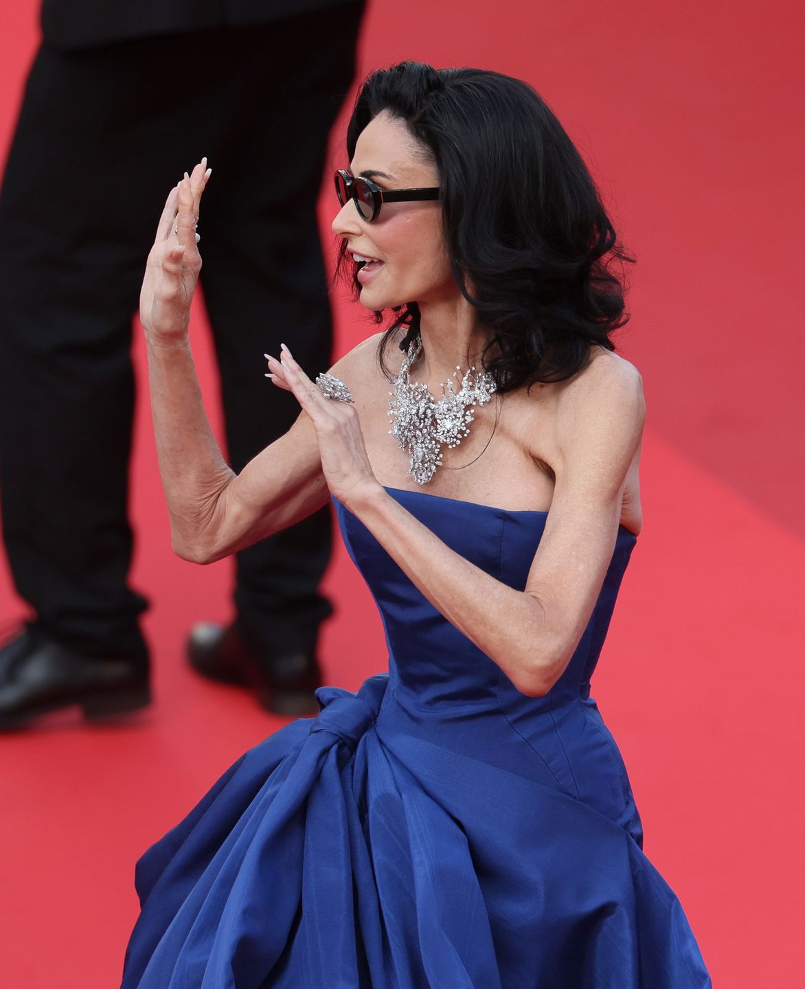 Demi Moore na festiwalu filmowym w Cannes