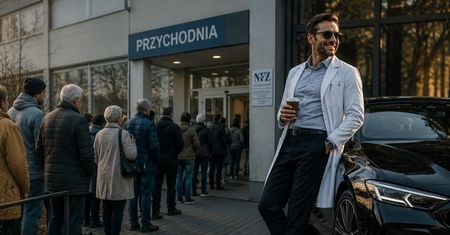 Leczenie na akord. Jak system napędza sprzedaż Porsche zamiast poprawiać nam zdrowie