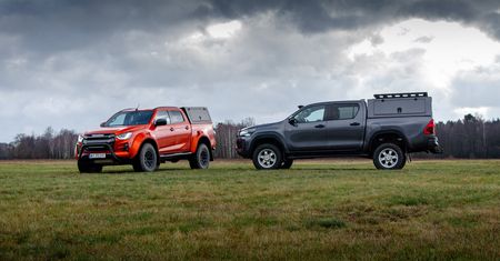 Porównanie: Toyota Hilux po lifcie kontra Isuzu D-Max AT35. Dwa sposoby na legalne modyfikacje terenówki