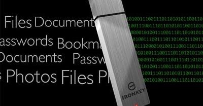 IronKey - pendrive z funkcją autodestrukcji