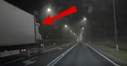 Drogowy kryminał. Spójrzcie, co zrobił kierowca ciężarówki