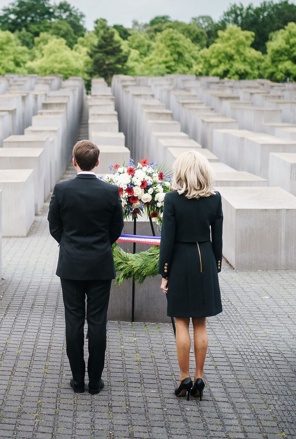 Brigitte Macron podczas wizyty w Niemczech.