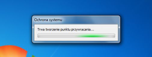 Jak utworzyć punkt przywracania systemu w Windows 7? 6