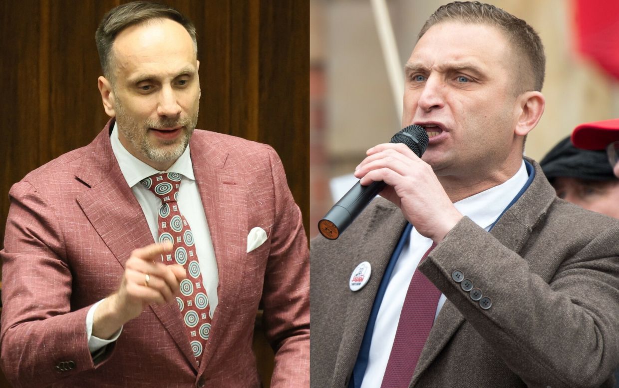 Wtargnęli do szkoły. Oburzenie po akcji Kowalskiego i Bąkiewicza
