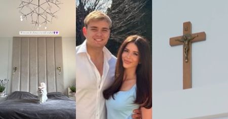 Tak mieszkają Roksana Węgiel i Kevin Mglej: czarny marmur, małżeńskie łoże... Jest luksus?
