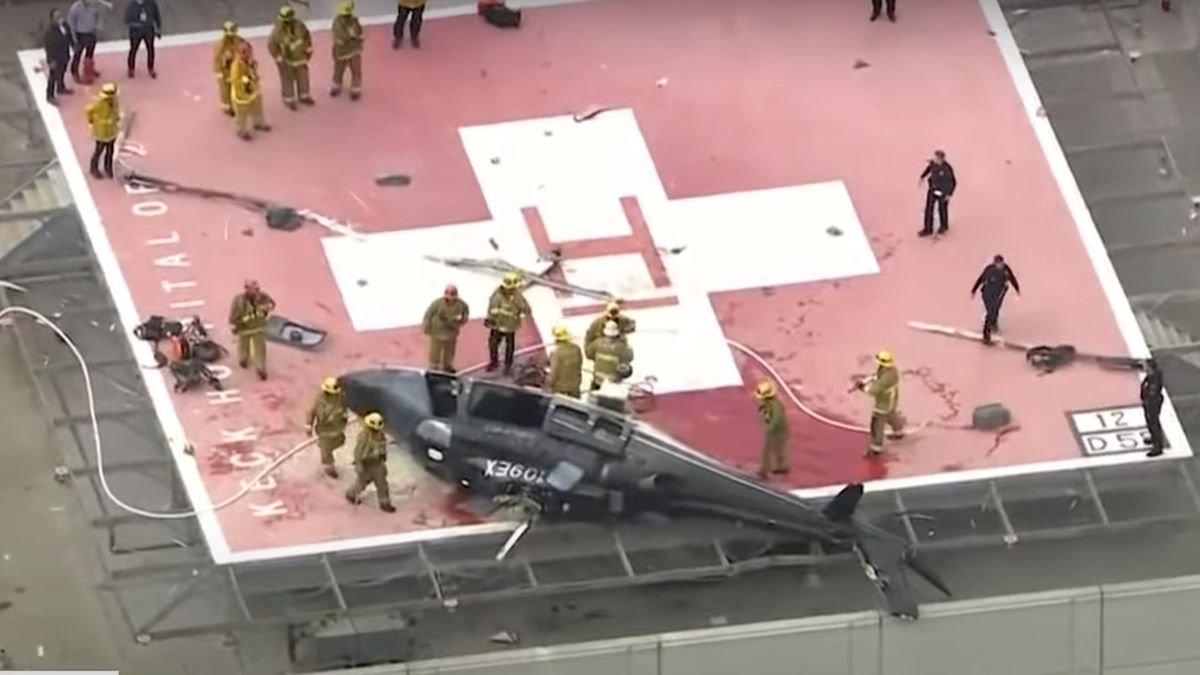 Katastrofa śmigłowca w USA