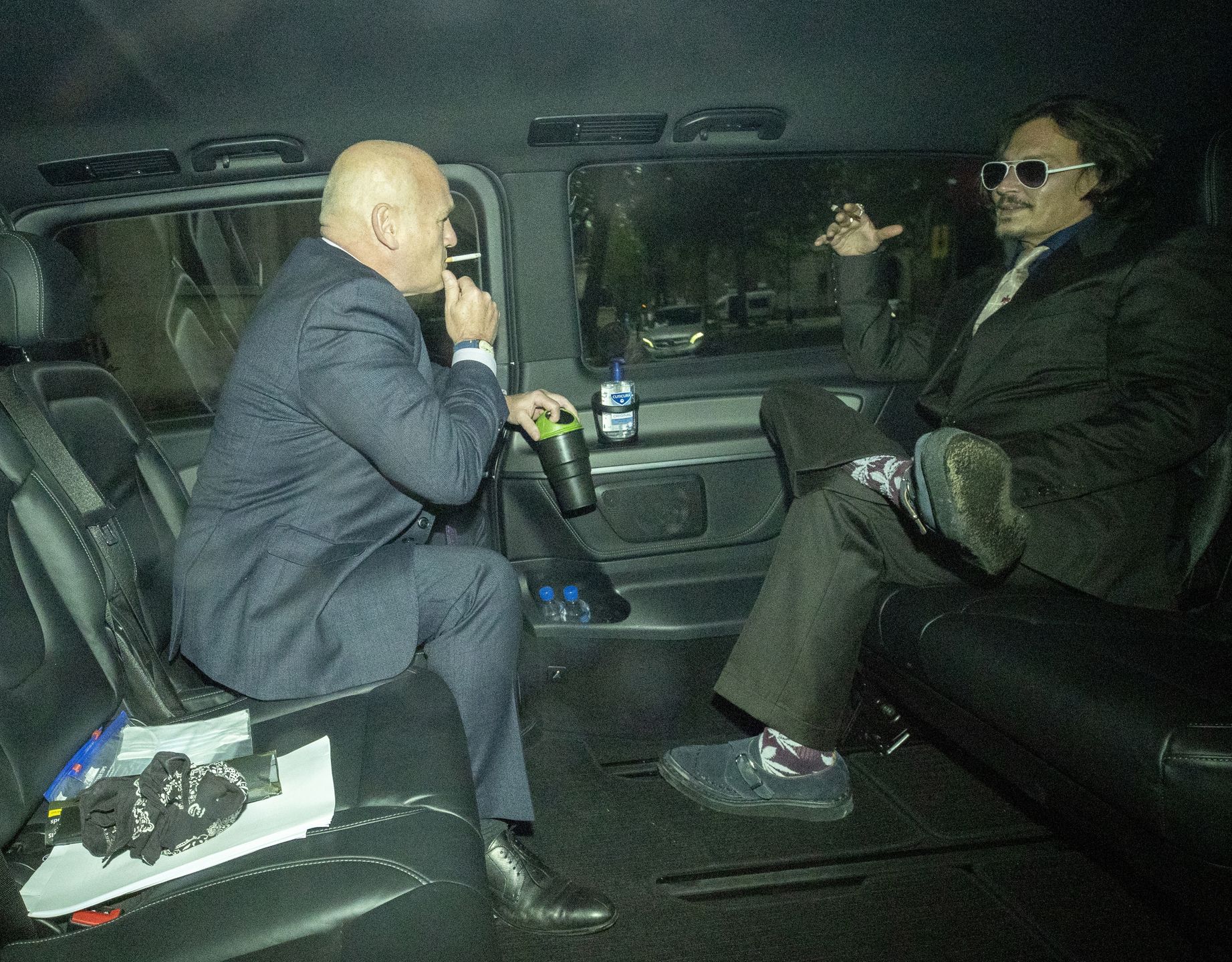 Johnny Depp przyznaje się do pisania po ścianie krwią