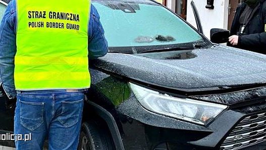 Straż Graniczna i skradziona Toyota