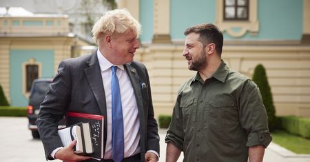 Nikt się tego nie spodziewał. Johnson złożył ofertę Zełenskiemu