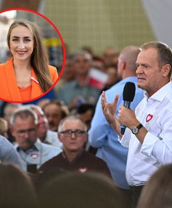 "Słaba prowokacja" na wiecu Tuska. Wyśmiano alarm kandydatki Konfederacji
