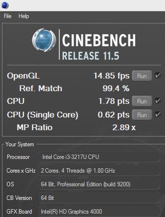 CineBench R11.5