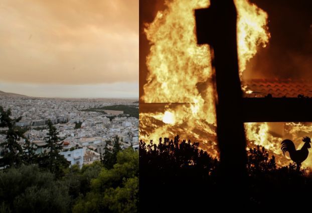 Pożary w Grecji: Polka z synem zginęli w morzu, uciekając przed ogniem
