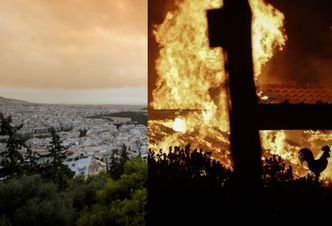Pożary w Grecji: Polka z synem zginęli w morzu, uciekając przed ogniem