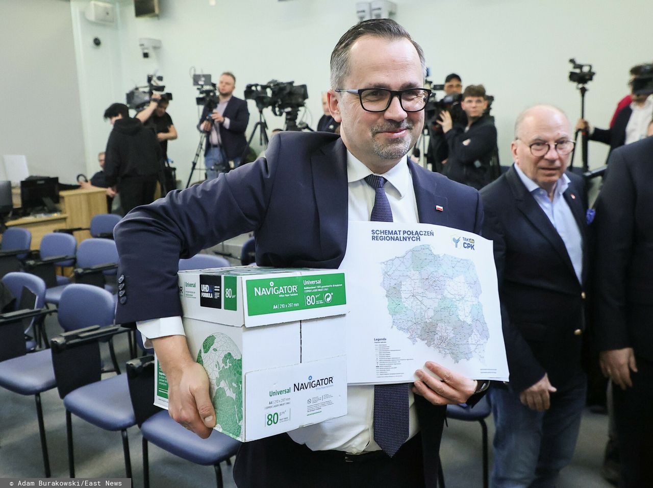 Trzęsienie ziemi w CPK. Horała: mógłbym złożyć papiery