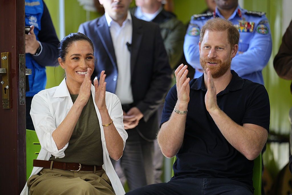 Meghan Markle i książę Harry w Jordanii
