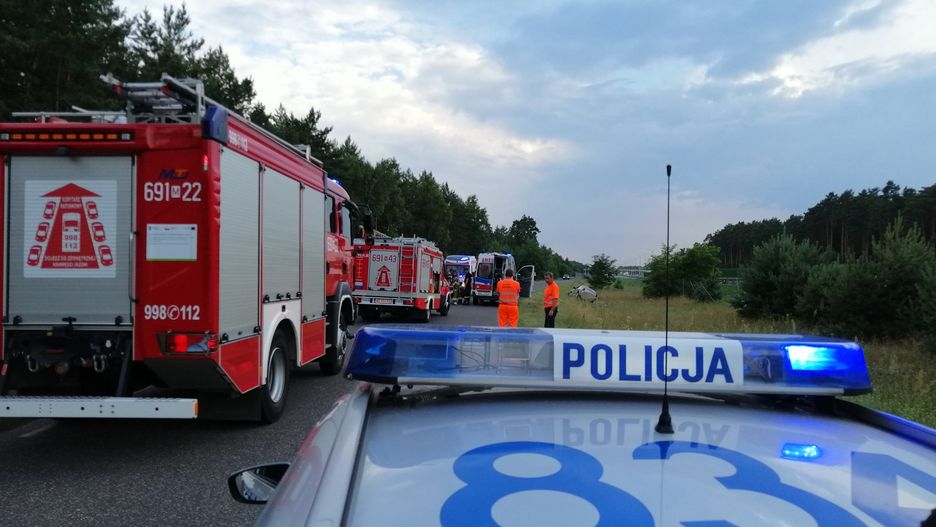 Lucynów. Tragedia na S8. Nie żyje kierowca skutera 