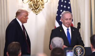 Ekspert o ustaleniach Trumpa i Netanjahu. "Niech się cieszy"