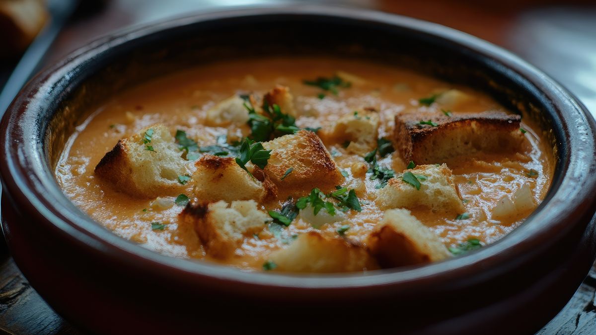 Hiszpańska sopa de ajo