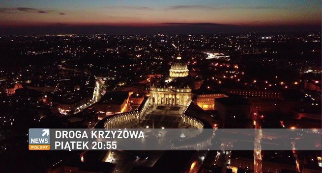 Droga Krzyżowa, Anioł Pański i msze święte na Wielkanoc w Polsat News