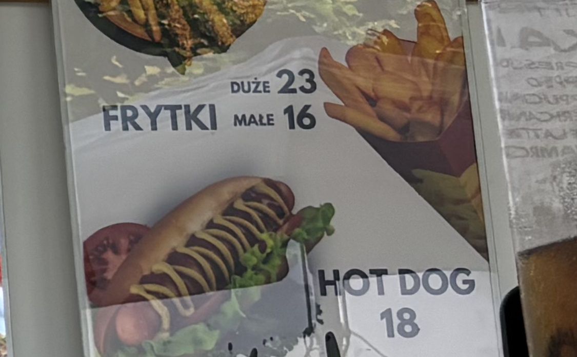 Frytki to popularna przekąska nad morzem