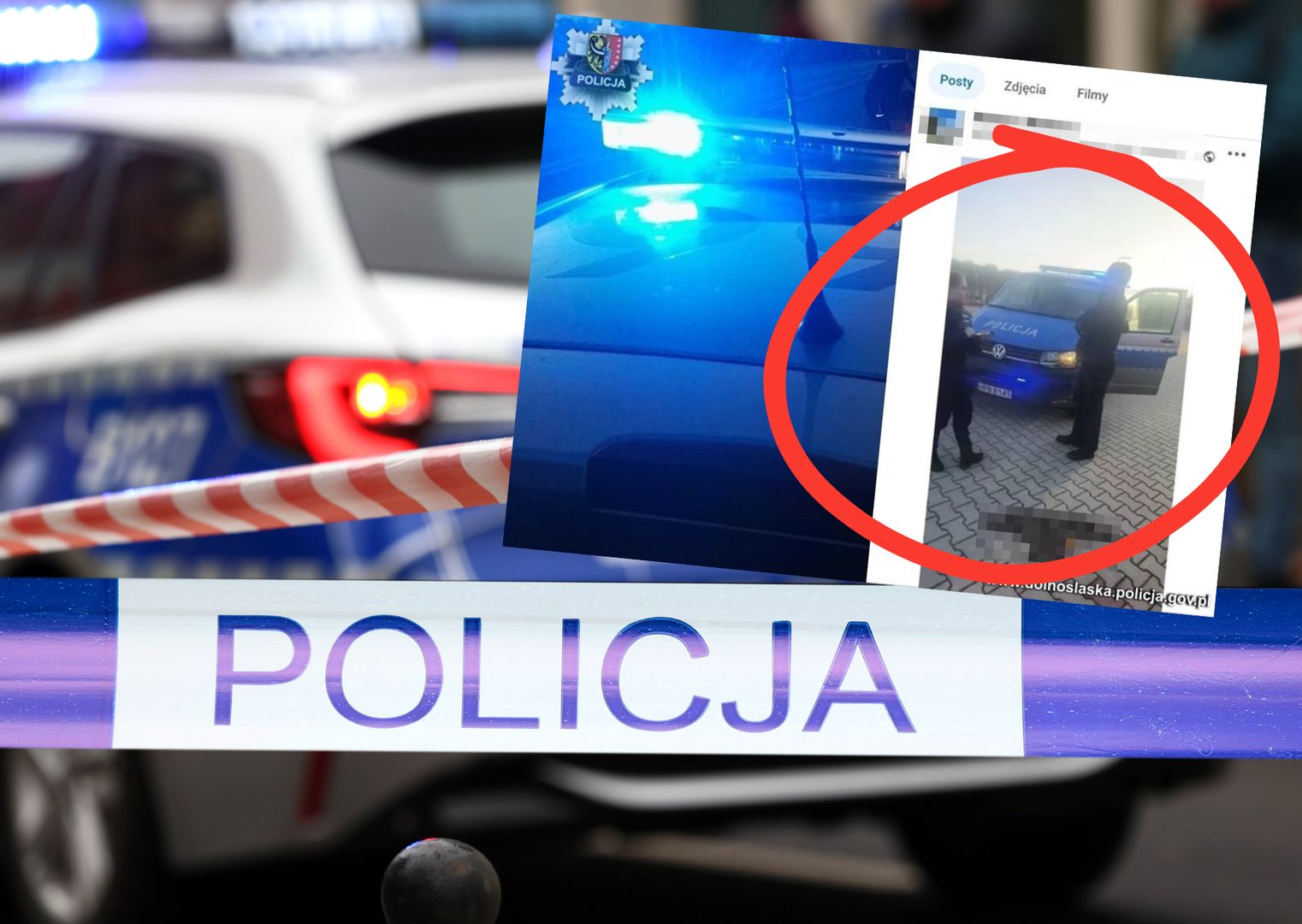 Wyzywał w sieci policjantów. Tak zareagowali