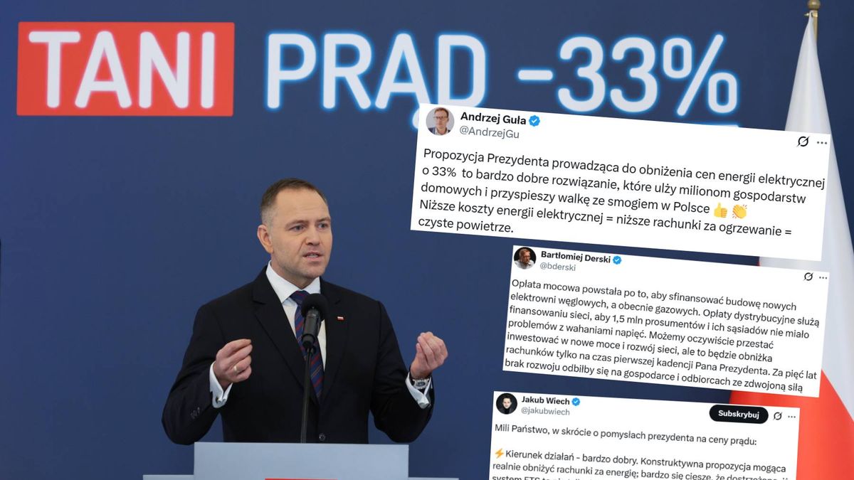 Projekt prezydenta ws. niższych cen prądu. Tak oceniają go ekspe