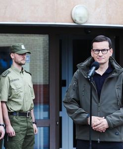 Kryzys na granicy z Białorusią. Mateusz Morawiecki o "słowach niegodnych"