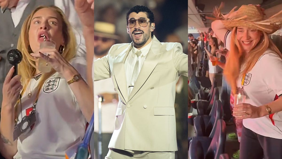 Adele bawiła się w najlepsze na koncercie Bad Bunny'ego