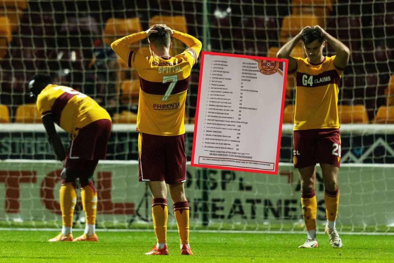 There's a lot of talk about the Motherwell footballers.