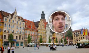 Był na ulicach Wrocławia w środku dnia. Amerykanin: Czy wy pracujecie?
